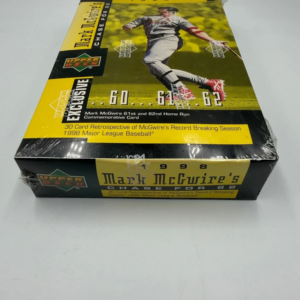 1998 Upper Deck Mark McGwire Chase for 62 Factory Sealed 30 Card Set MLB